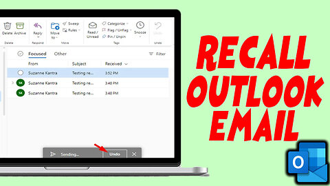 How To Recall An Email In Outlook