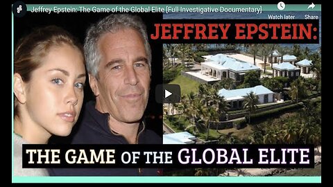 Jeffrey Epstein: The Game of the Global Elite (2020)