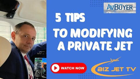 5 Tips to Modifying a Private Jet