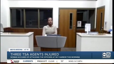 Three TSA officers attacked, injured at Phoenix Sky Harbor Airport