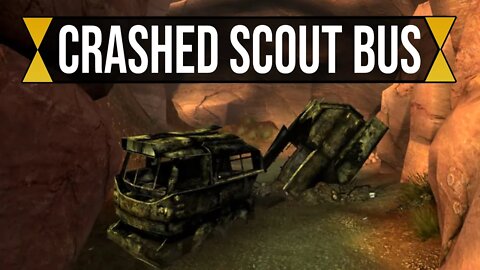 Crashed Scout Bus | Fallout New Vegas