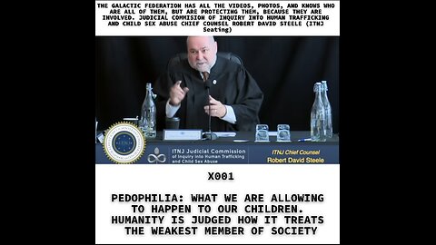 X001 PEDOPHILIA: WHAT WE ARE ALLOWING TO HAPPEN TO OUR CHILDREN. HUMANITY IS JUDGED HOW IT TREATS TH