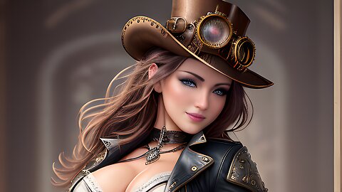 PIXEL A.I. beautiful girl outfits, Steampunk-2 outfits