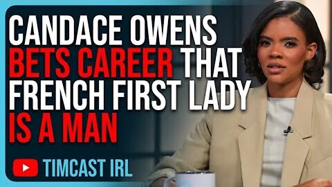 CANDACE OWENS BETS CAREER THAT FRENCH FIRST LADY, BRIGITTE MACRON, IS A MAN