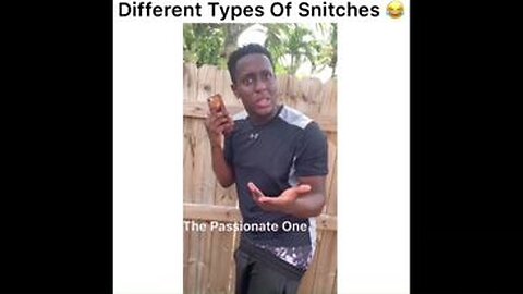 DIFFERENT TYPES OF SNITCHES