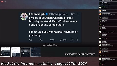 MATI: The Ethan Ralph Segment - Fleeing Back to Mexico & Thirsting for Hoes (Aug 27, 2024)