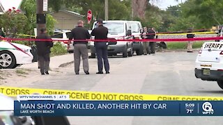 Man shot to death, another hit by vehicle in Lake Worth Beach