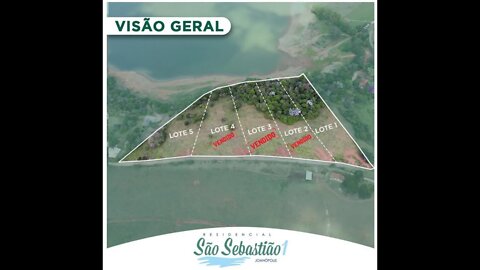 [60% VENDIDO] Residencial São Sebastião 1 em Joanópolis - SP. Terrenos às margens da Represa Jaguari