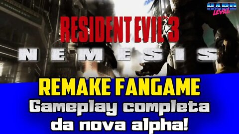 Resident Evil 3 Remake Fangame - Gameplay COMPLETA da nova Alpha! Baixe grátis agora!