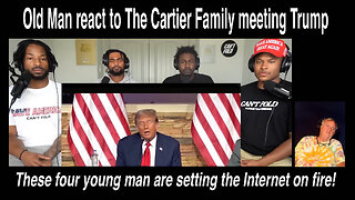 Old Man reacts to The Cartier Family meeting Trump in Detroit. Black support for MAGA is real!