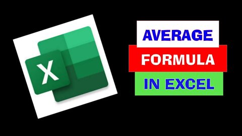 Average Formula in Excel / Excel Tutorial