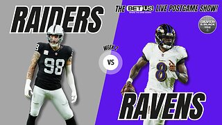 Unfiltered Analysis: The LIVE BetUS Raiders vs. Ravens Game Wrap-Up