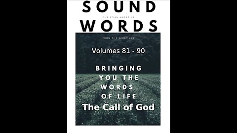 Sound Words, The Call of God