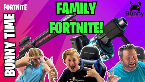 WE'RE A FORTNITE PLAYING FAMILY! #fortnite