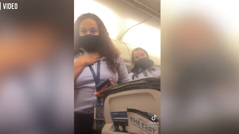 Woman Says She Was Kicked Off Airplane For Wearing A Trump Mask