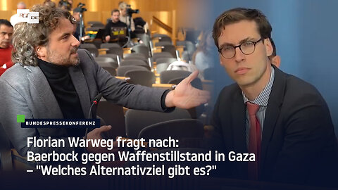 BPK: Baerbock gegen Waffenstillstand in Gaza – "Welches Alternativziel gibt es?"