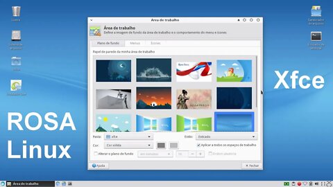 ROSA FRESH R11.1 Linux Xfce. EXCELENTE distro Russa. Segurança, Rapidez. Gratuito da Empresa ROSA
