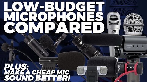 Low Budget Microphone Comparisons