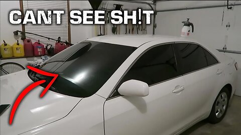 THE DARKEST TINT JOB IVE EVER DONE!! *SO DARK*