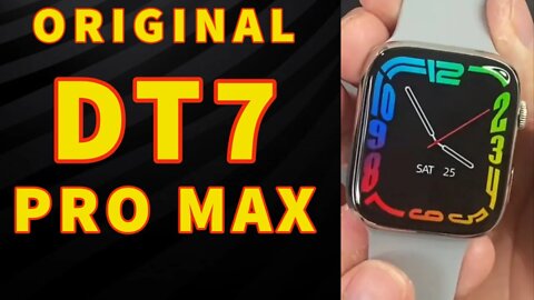 Original DT7 PRO MAX Smart Watch Unboxing & Review #2