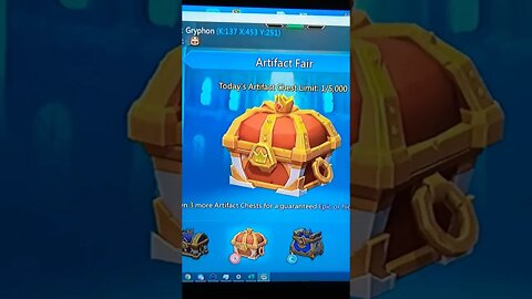 Lords Mobile - DOUBLE Artifact Chest Opening! Look What I Got!