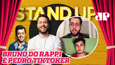 STANDUP JOVEM PAN - TIKTOKER BOMBADO E MOTOBOY QUE FICOU RICO - 13/07/2020