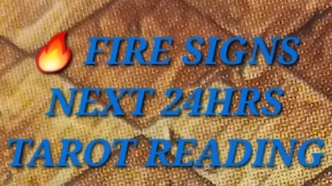 🔥 FIRE SIGNS- Secrets, And A 3rd Party Hidden Relationship - NEXT 24HRS TAROT READING