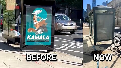 The Eagles take action to eliminate false political ads falsely claiming to support Kamala Harris