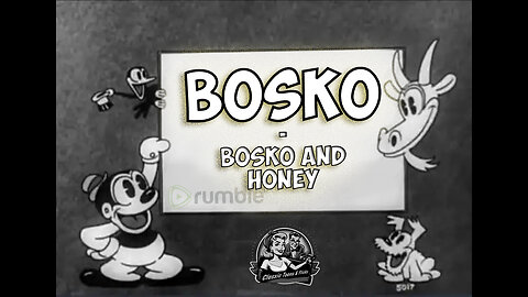 Bosko | Bosko and Honey | Classic Cartoons & Short Films