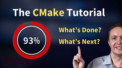 The CMake Tutorial Is Almost Done!