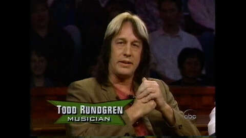 April 2, 1998 - Raquel Welch & Todd Rundgren on 'Politically Incorrect'