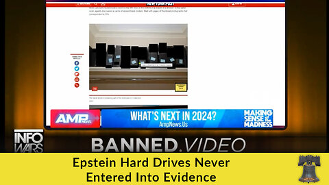 Epstein Hard Drives Never Entered Into Evidence