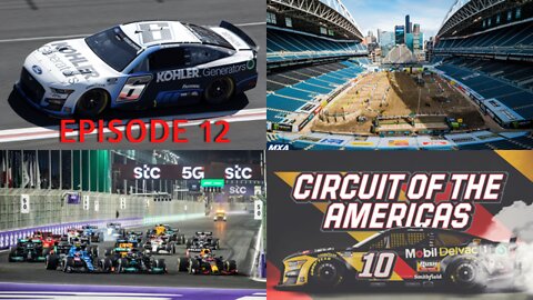 Episode 12 - F1 Saudi Arabian GP, Seattle SuperCross, RFK Racing Penalty, NASCAR at COTA, and More