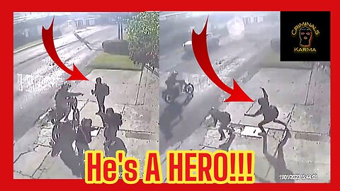 18 yro HERO Fights Off Robbers Saves Girlfriend