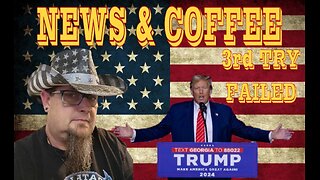 NEWS & COFFEE- BREAKING A 3RD POSSIBLE ATTEMPT ON TRUMP AVERTED, CALI BANS MEMES, DIDDY DRAMA