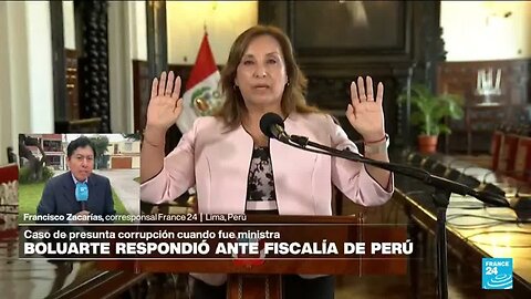 Informe desde Lima: presidenta peruana compareció en la Fiscalía por caso de corrupción • FRANCE 24