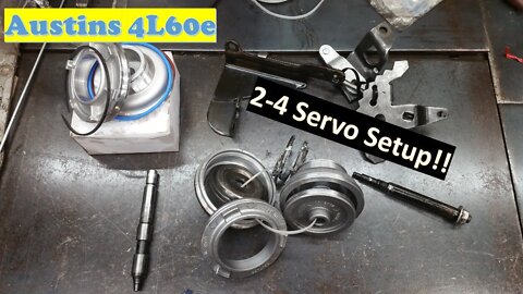 Austins 4L60e build: How to set up the 2 4 servo and shift linkage. Critical for band life!!