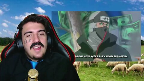 PASTOR REACT Kakuzu | Ridículo, Eu Tenho 5 (Naruto Shippuden) | TK RAPS