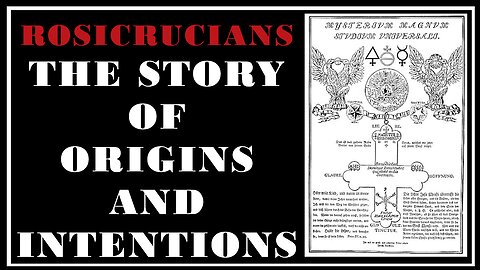 Esoterica: The Rosicrucian Order's Origins and Alignment -The Secret Teachings of All Ages