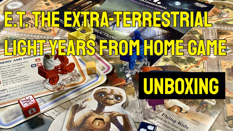 E.T. Extra-Terrestrial Unboxing