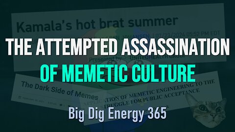 Big Dig Energy 365: The Attempted Assassination of Memetic Culture