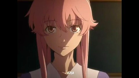 yuno Gasai// Mirai Nikki anime