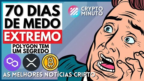 SEGREDO POLYGON - BEARMARKET 250 DIAS MAIS - 70 DIAS de MEDO - XRP - GANHE TOKENS - CRIPTO NOTÍCIAS