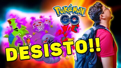 SHINY SOMBROSO, NUNCA NEM VI! NÃO AGUENTO MAIS! EQUIPE ROCKET NÃO DA TRÉGUA! POKÉMON GO GAMEPLAY