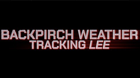 Tracking Hurricane LEE Live #1