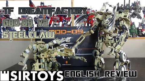 Video Review for TF Dreamfactory - GOD-09 - Steelclaw V2