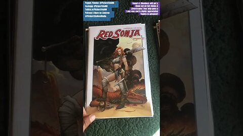 My 9/20/23 New Comic Book Day Haul | PTNM #ncbd #marvel #image #redsonja #venom #witcher