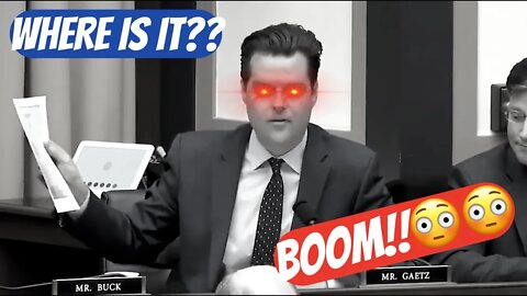 "WHERE IS HUNTER BIDEN'S LAPTOP??" Matt Gaetz Grills FBI CYBER Chief