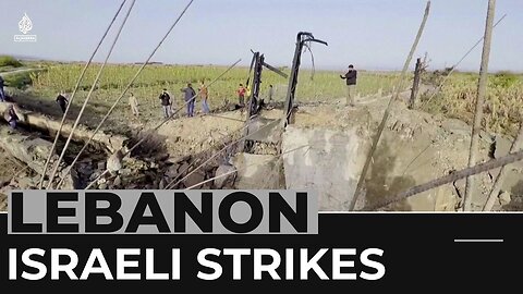 Israeli attacks in Lebanon cause damage in the south