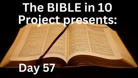 Day 57 Audio Bible Reading John 19:1-20:18